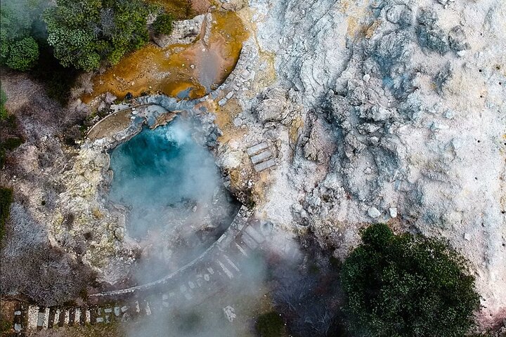 São Miguel Azores: Furnas Evening Thermal Baths with tickets