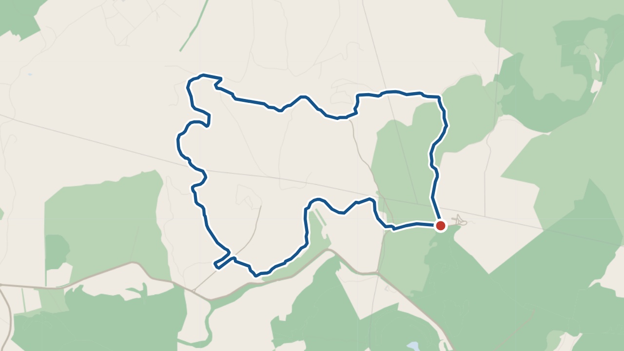 Map of the Algar do Carvão to Furnas do Enxofre walk (PRC10TER)